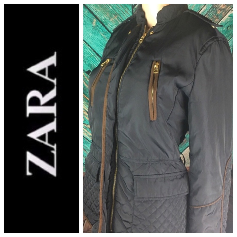 Zara Basic Quilted Jacket